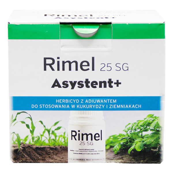 جديد مبيد الأعشاب الضارة Rimel 25 Sg 30g + Asystent+ 50ml