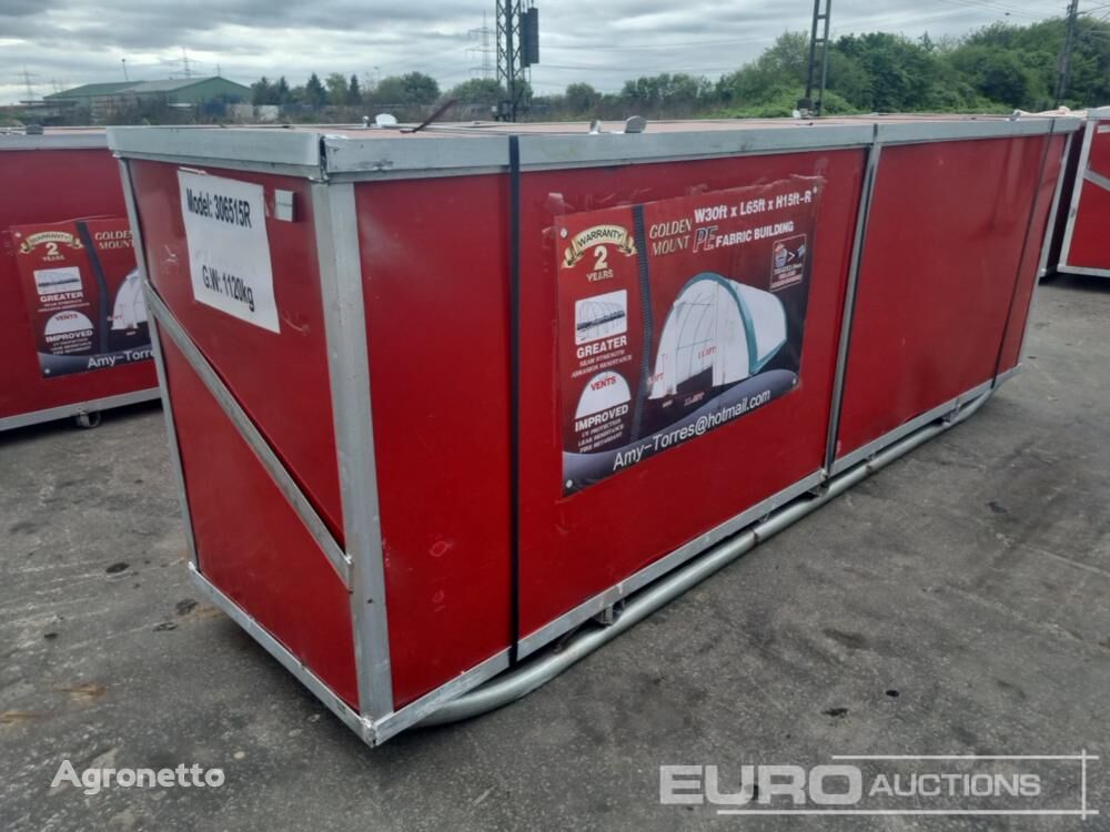 جديد خيمة التخزين Golden Mount S306515R-PE Dome Storage Shelter. CSA/TUV Sn