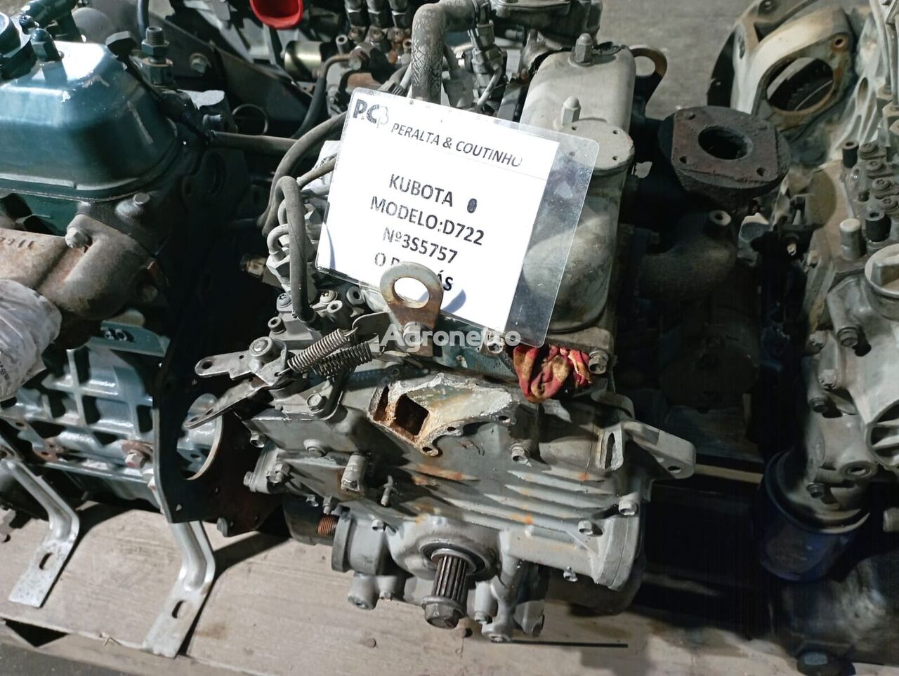 المحرك Kubota D722 D722 3S5757 لـ جرار بعجلات Kubota